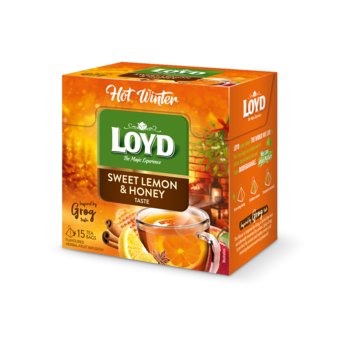 Herbata owocowa Loyd Tea z miodem i cytryną 15 szt. - Loyd Tea
