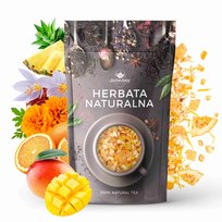 Herbata owocowa Mango Tango 100g nagietek pomarańcza papja mango super smak