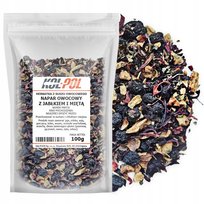 HERBATA OWOCOWA NAPAR Jabłko Mięta 100g Naturalna suszona herbatka Kol-Pol