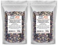 HERBATA OWOCOWA NAPAR Jabłko Mięta 200g Naturalna suszona herbatka Kol-Pol