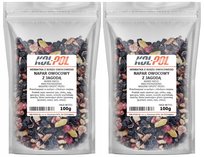 HERBATA OWOCOWA NAPAR Jagoda 200g Naturalna suszona herbatka jakość Kol-Pol