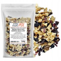 HERBATA OWOCOWA NAPAR Kompot Wigilijny 100g Naturalna suszona Kol-Pol