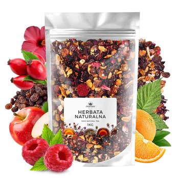 Herbata owocowa Przy kominku 1kg sypana hibiskus malina - Inna marka