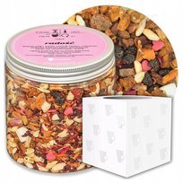 Herbata owocowa sypana RADOŚĆ o smaku kandyzowanego jabłka PREMIUM Cup&You - herbata liściasta sypana mieszanka napar susz - gotowa na prezent upominek