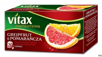 Herbata owocowa Vitax grejpfrut 20 szt. - Vitax