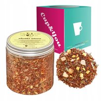 Herbata Rooibos SŁODKI ALOES czerwonokrzew ananas lukrecja melisa 120g - herbata sypana liściasta napar z czerwonokrzewu PREMIUM na prezent upominek podarunek Cup&You