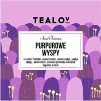 Herbata TEALOV Susz owocowy PURPUROWE WYSPY 100G