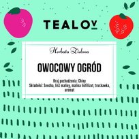 Herbata TEALOV zielona OWOCOWY OGRÓD 50g