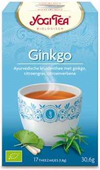 Herbata YOGI TEA, Ginkgo Bio z miłorzębem, 17x1,8 g - Yogi TEA