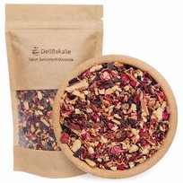Herbata z maliną 250g napar herbata malinowa DeliBakalie