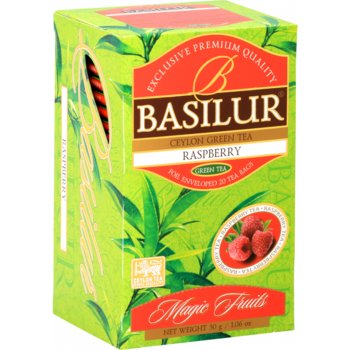 Herbata zielona Basilur malinowa 20 szt. - Basilur