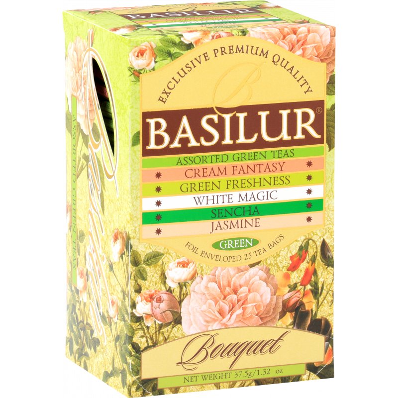 Herbata Zielona Basilur Mix 25 Szt. - Basilur | Sklep EMPIK.COM