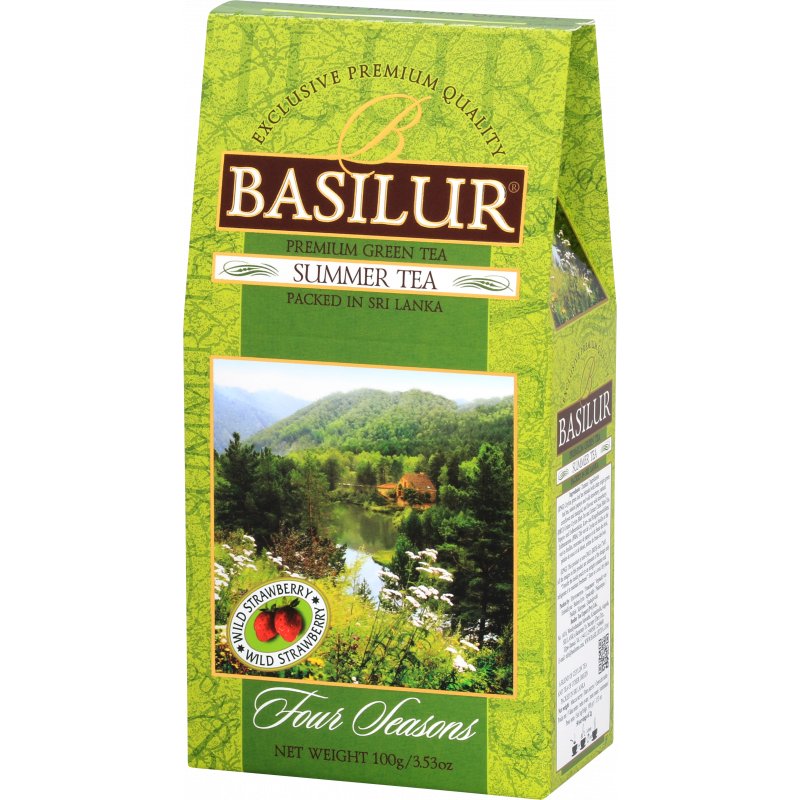 Herbata Zielona Basilur Poziomkowa 100 G - Basilur | Sklep EMPIK.COM