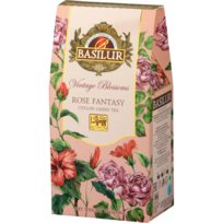 Herbata zielona Basilur z hibiskusem i różą 75 g