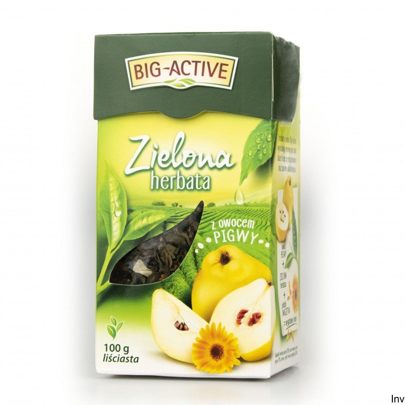 Herbata Zielona Big-Activ Z Pigwą 100 G - Big-Active | Sklep EMPIK.COM