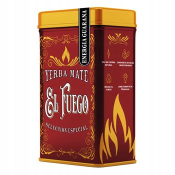 Herbata zielona El Fuego z guaraną 500 g - El Fuego