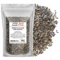 HERBATA ZIELONA GUNPOWDER 100g Liściasta naturalna aromatyczna Kol-Pol