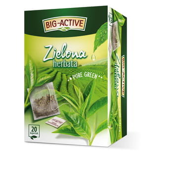 Herbata zielona Herbapol Pure Green 20 szt. - Herbapol