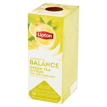 Herbata zielona Lipton cytrusowa 25 szt. - Lipton