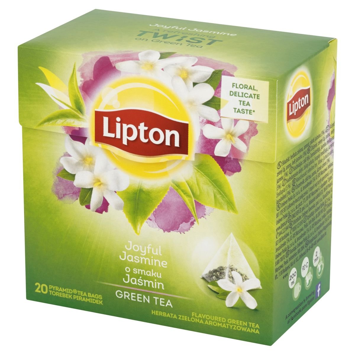 Herbata Zielona Lipton Jaśminiowa 20 Szt. - Lipton | Sklep EMPIK.COM