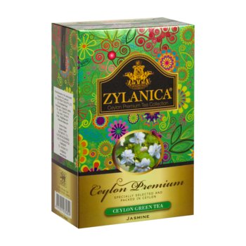 Herbata Zielona Liściasta Jaśmiń Zylanica Premium Green Tea Gp Jasmine 100G - Zylanica
