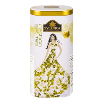 Herbata Zielona Liściasta Sypana Zylanica Fashion Tea Collection Gp1 Jasmine Puszka 100 Gr - Zylanica