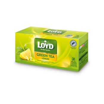 Herbata zielona Loyd limonka 25 szt.