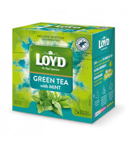 Herbata zielona Loyd Tea mięta 20 szt.