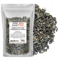 HERBATA ZIELONA POMARAŃCZA POMELO 100g Owocowa Liściasta naturalna Kol-Pol