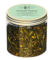Herbata zielona SENCHA LEMON najlepsza sypana liściasta 120g  trawa cytrynowa skórka cytryny