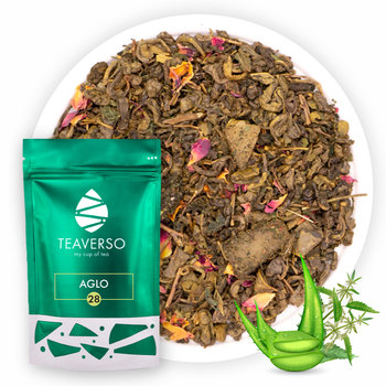 Herbata zielona z aloesem Aglo 100 g - TEAVERSO