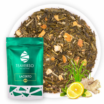 Herbata zielona z imbirem Lacerto 100 g - TEAVERSO