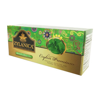 Herbata Zielona z miętą ZYLANICA MINT GREEN TEA 25 torebek - Zylanica