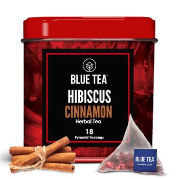 Herbata ziołowa Blue Tea z hibiskusem i cynamonem 18 szt. - Blue Tea