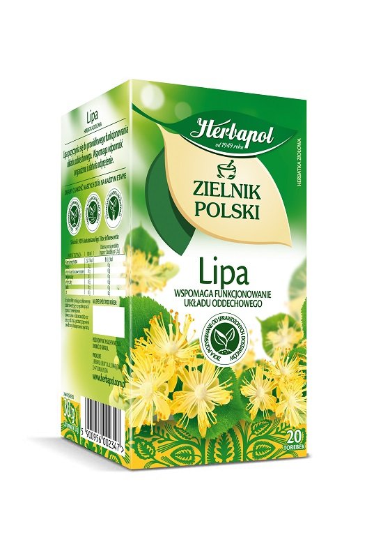 Herbata Ziołowa Herbapol Lipa 20 Szt. - Herbapol | Sklep EMPIK.COM