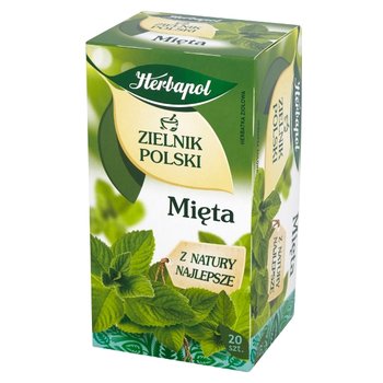 Herbata ziołowa Herbapol miętowa 20 szt. - Herbapol
