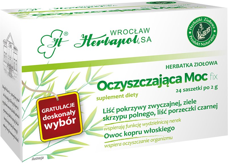 Herbata Ziołowa Herbapol Oczyszczająca 24 Szt. - Herbapol | Sklep EMPIK.COM