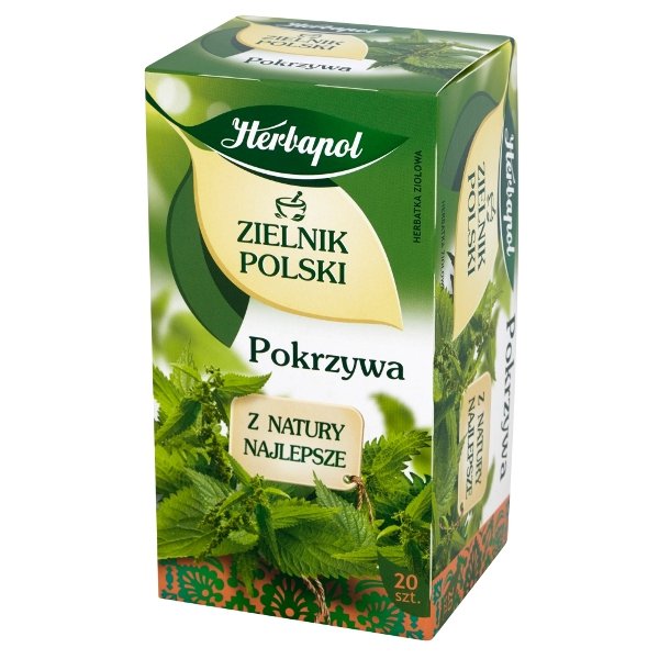 Herbata Ziołowa HERBAPOL Zielnik Polski Pokrzywa, 20x1,5 G - Herbapol ...