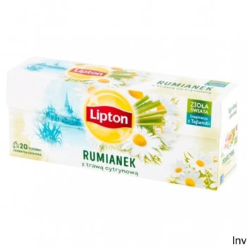 Herbata ziołowa Lipton rumianek 20 szt. - Lipton