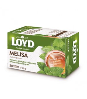 Herbata ziołowa Loyd Tea melisa 20 szt. - Loyd Tea