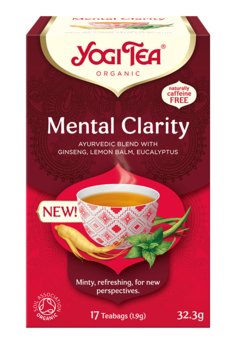 Herbatka Ajurwedyjska Jasność Umysłu (Mental Clarity) Bio (17 X 1,9 G) 32,3 G - Yogi Tea - Inna marka