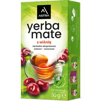 Herbatka Astra Yerba Mate z wiśnią 30g - ASTRA COFFEE & MORE