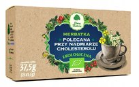 Herbatka polecana przy nadmiarze cholesterolu EKO ekspresowa Dary Natury