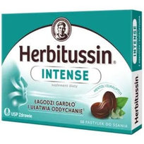 Herbitussin Intense, Pastylki Do Ssania, 10 szt.