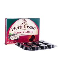 Herbitussin Kaszel I Gardło 12 Pastyl.