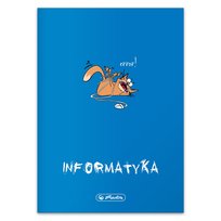 Herlitz Zeszyt Przedmiotowy Informatyka A5 60 Kartek w Kratkę Herlitz