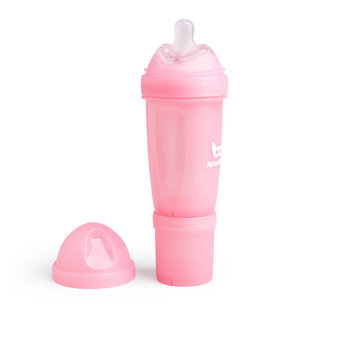 Herobility, HeroBottle, Butelka antykolkowa, 240 ml, Różowa - Herobility