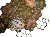 Heroes 3 -  Ramka / Podstawka Pod Kafle Terenu - 20sztuk Gra Planszowa