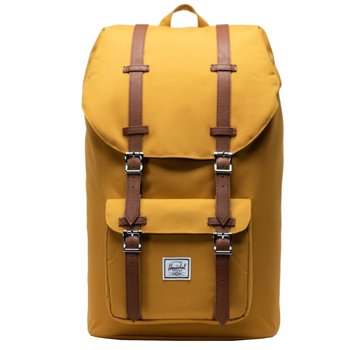 Herschel Little America Backpack 10014-05644, Żółte Plecak, pojemność: 25 L - Herschel