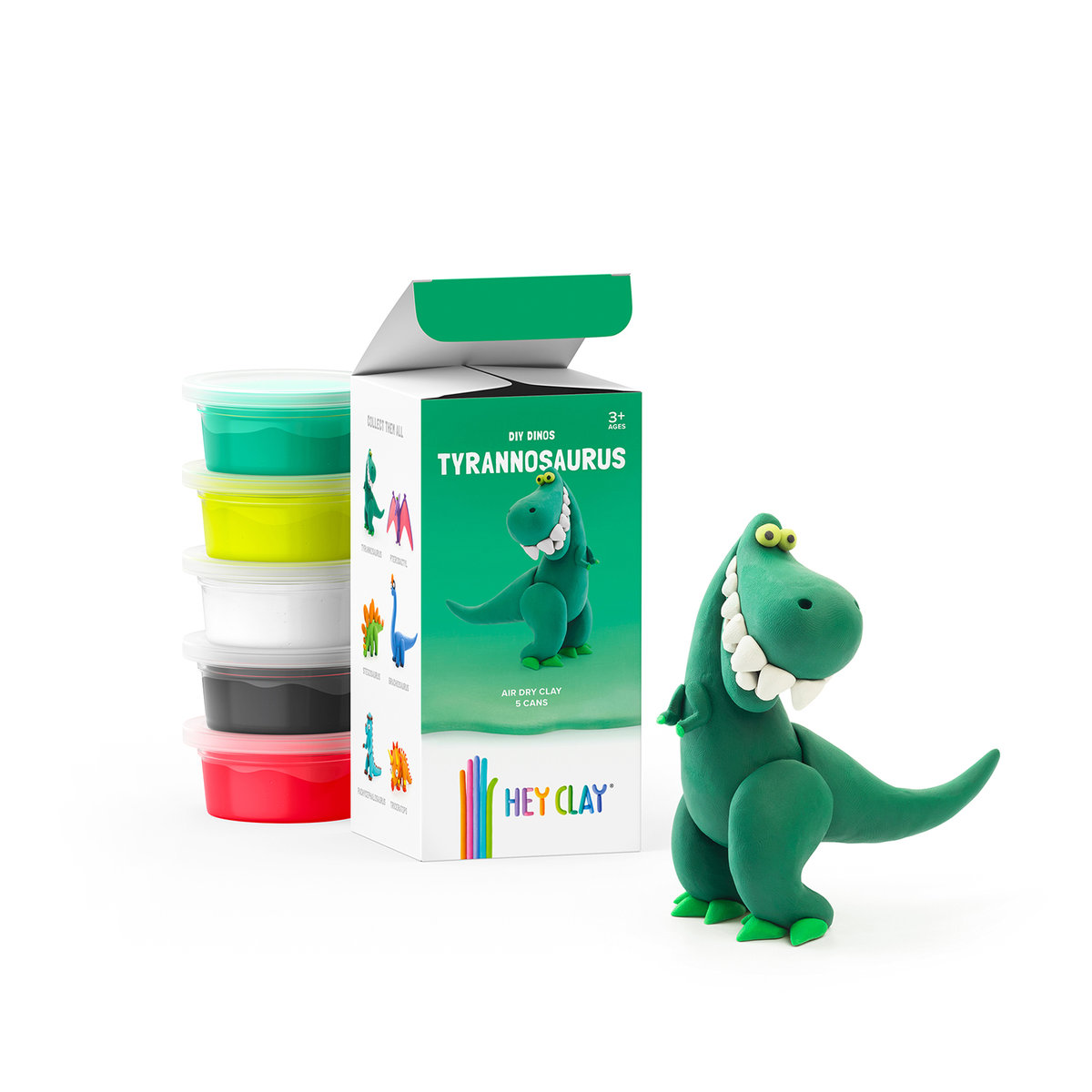 Hey Clay, masa plastyczna, Tyranozaur-Zdjęcie-0